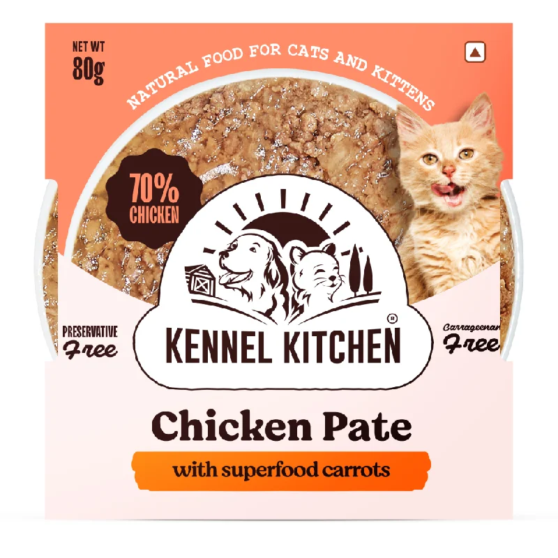 Kennel Kitchen Chicken Pate with Superfood Carrot Cat Wet Food