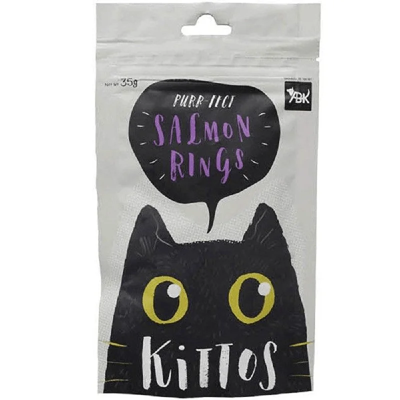 Kittos Purr Fect Salmon Rings Cat Treats