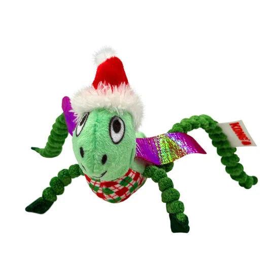 KONG Holiday Crackles Grasshopper