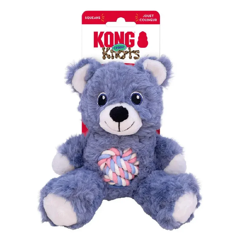 KONG Knots Teddy Dog Toy Assorted