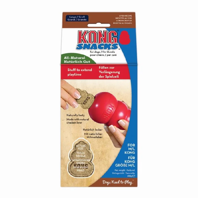 KONG | Dog Biscuits | Stuff'n Snacks Liver | Small