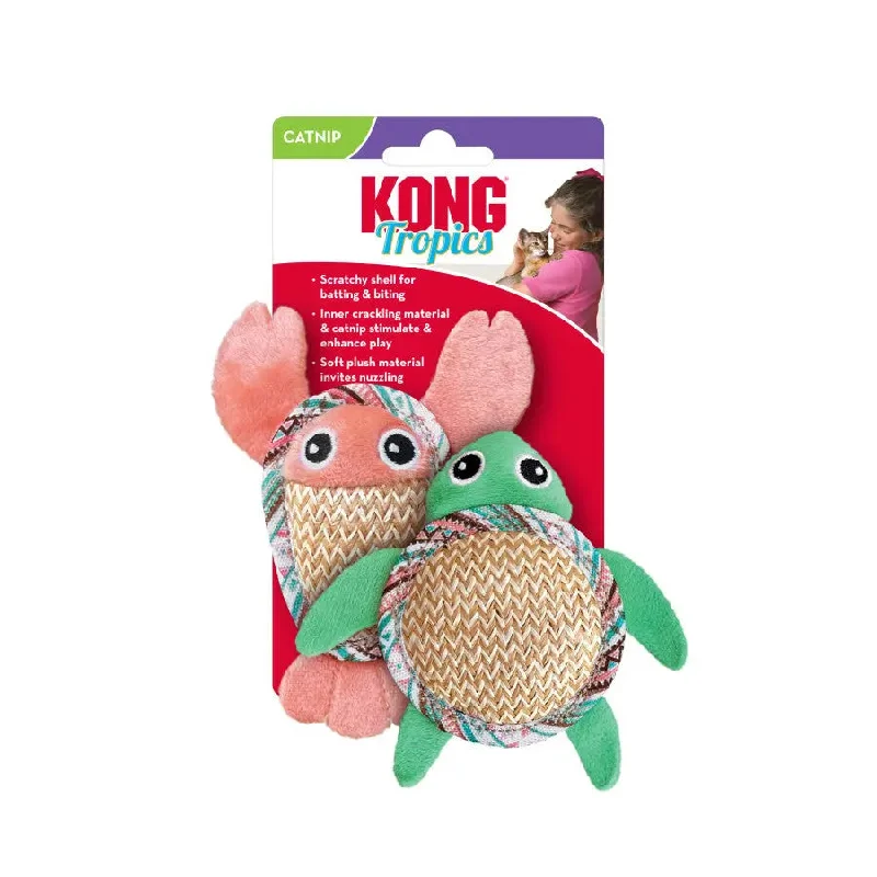 KONG Tropics Catnip Pals Cat Toy