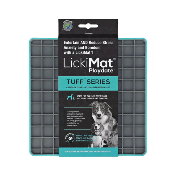 Lickimat - Playdate Tuff Deluxe - Turquoise