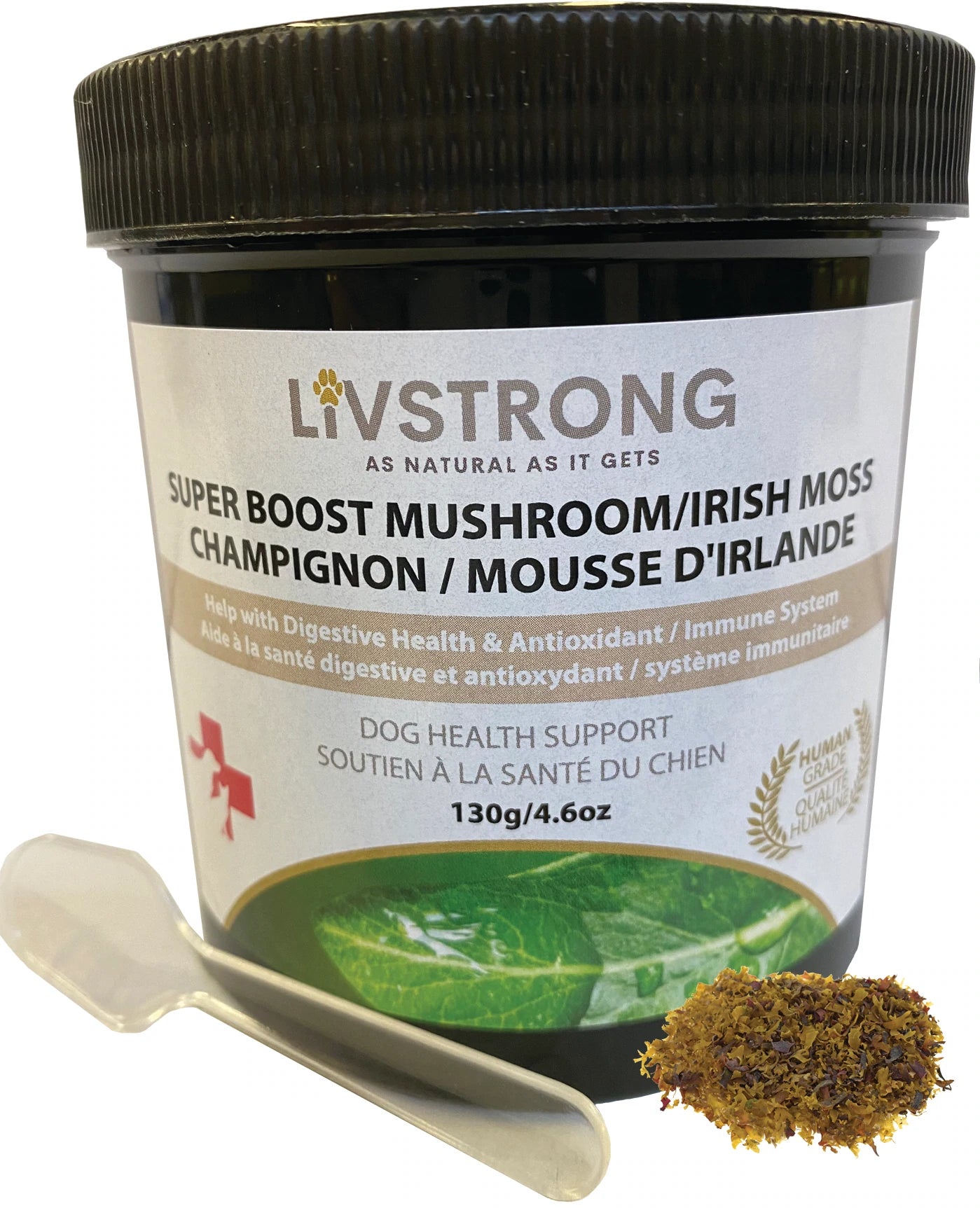 Livstrong Super Boost Mushroom/Irish Moss 130g