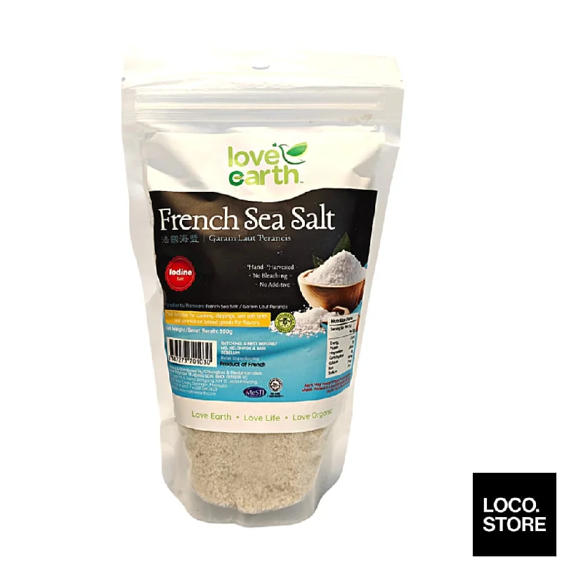 Love Earth French Sea Salt Fine 350g