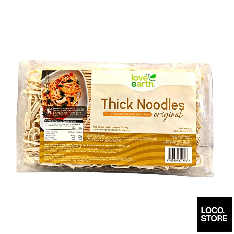 Love Earth Thick Noodles Original 250g