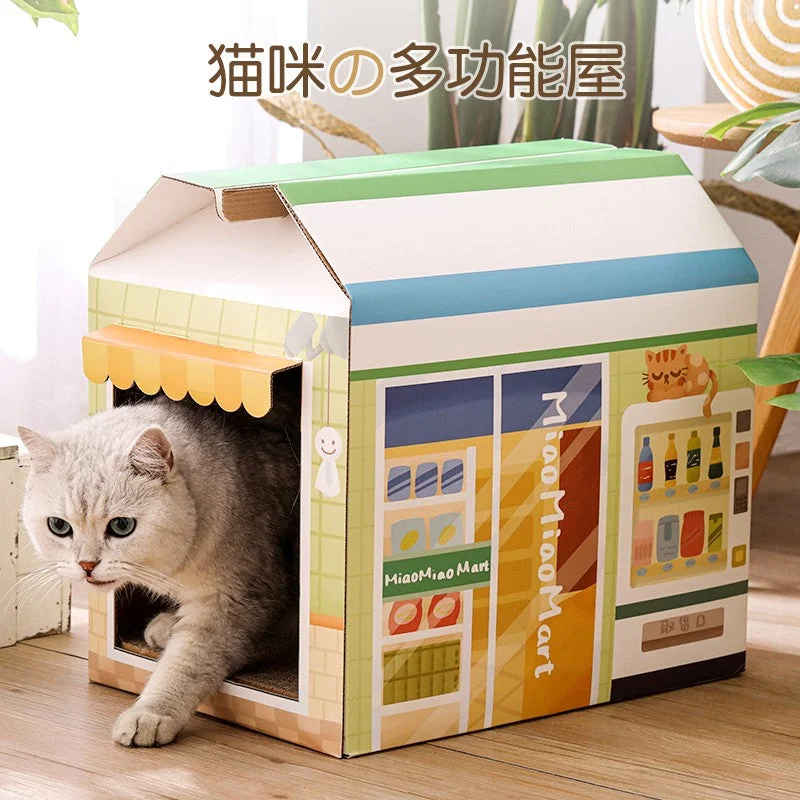 LZ 0908 carboard house cat scracther