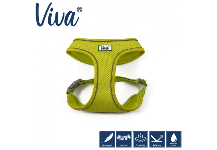 Ancol - Viva Comfort Mesh Harness - Hi-Vis - Large (53-74cm)