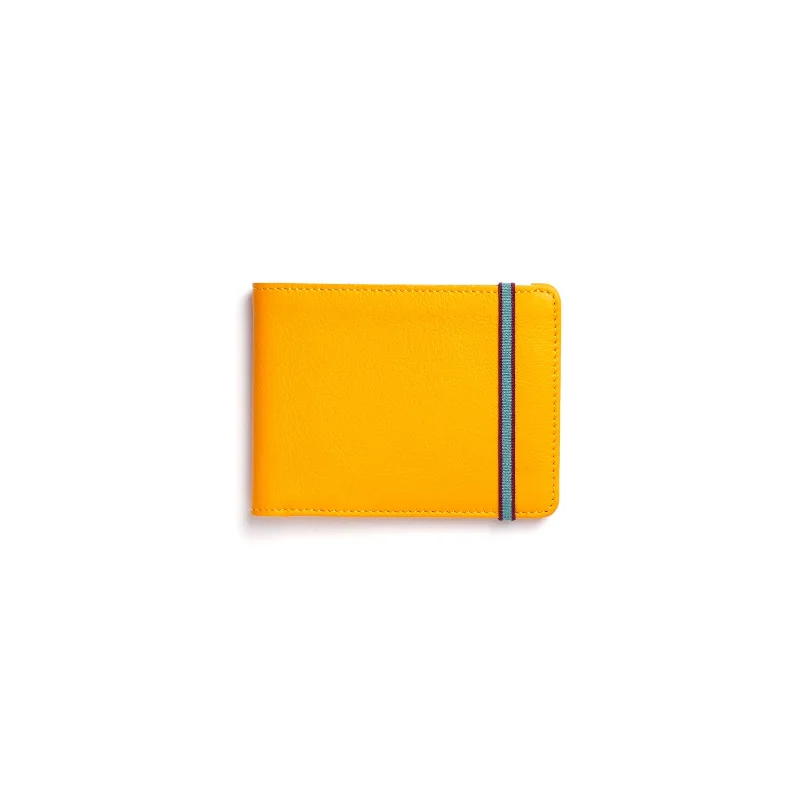 Minimalist Wallet in Yellow