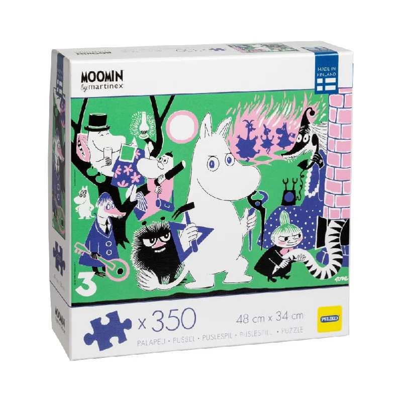 Moomin Comic Book Cover 3 Puzzle 350-pcs - Martinex