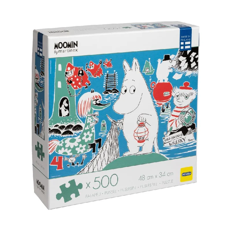 Moomin Comic Book Cover 4 Puzzle 500-pcs - Martinex