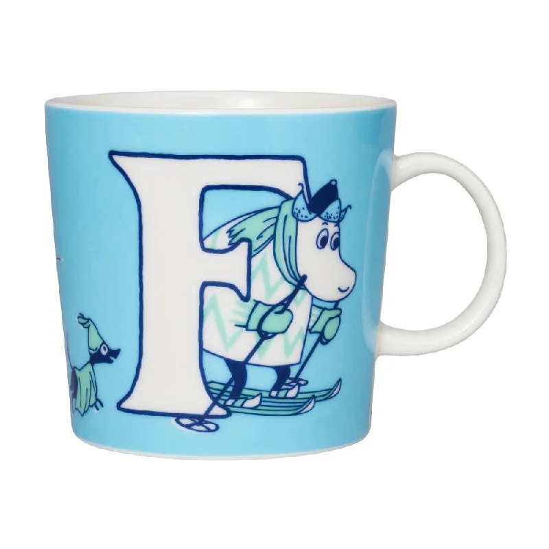 Moomin ABC Mug F 0,4L - Moomin Arabia