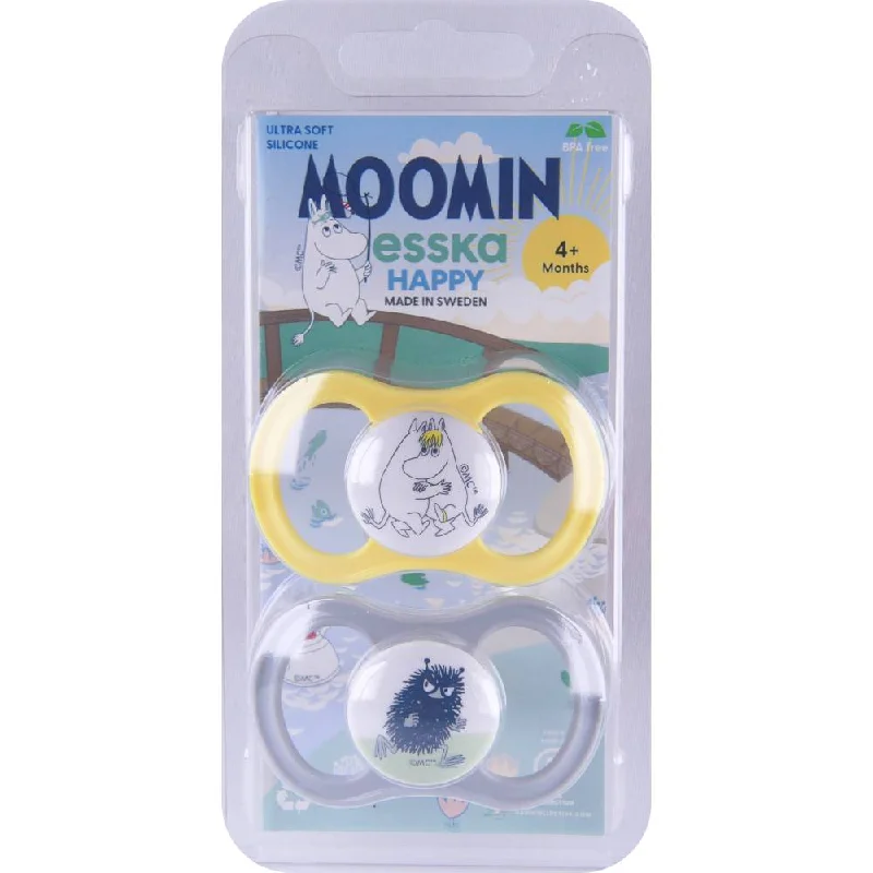 Moomintroll & Stinky 2-pack Pacifier Set- Esska