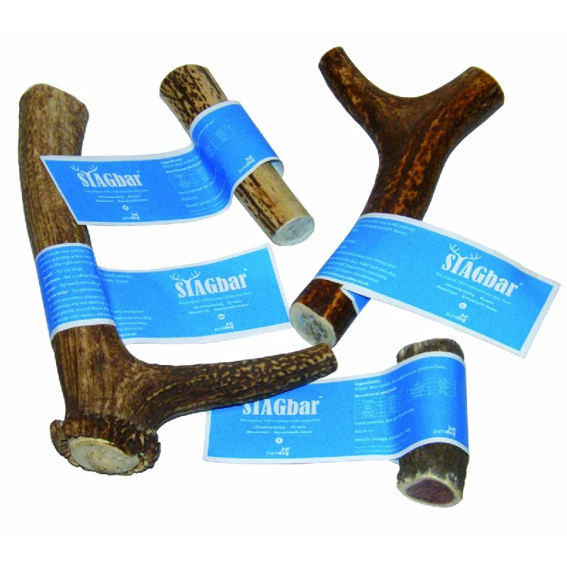 Stagbar | Natural Dog Chew | Deer Antler Bone