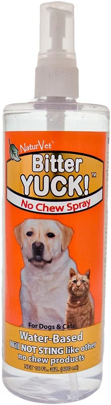 NaturVet Bitter Yuck! No Chew Spray 8 oz