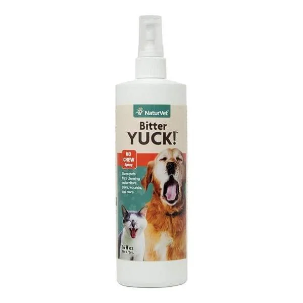 [20% OFF] NaturVet Bitter Yuck! No Chew Spray 8oz