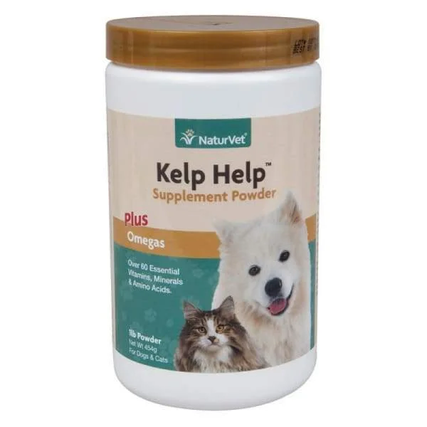 [20% OFF] NaturVet Kelp Help Mineral & Vitamin Supplement 1lb