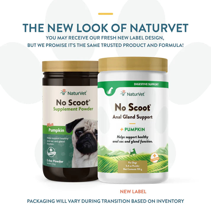 NaturVet No Scoot Supplement Powder 5.4oz