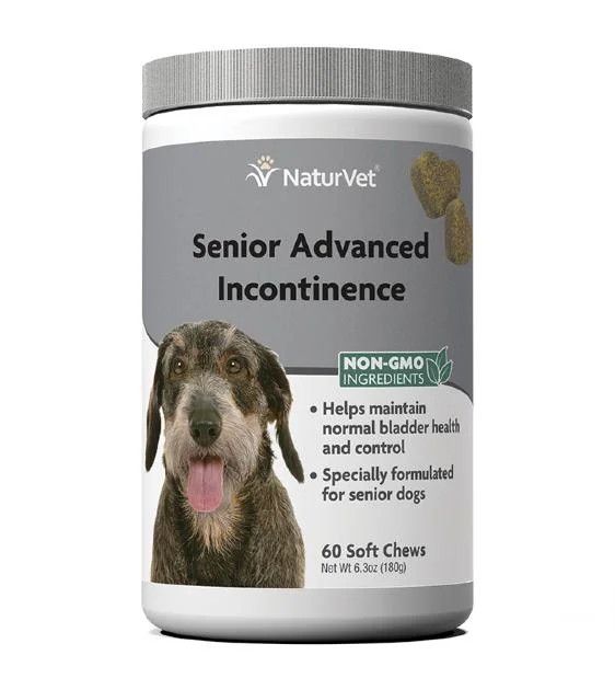 NaturVet Senior Advanced Incontinence Soft Chews (60 Count)