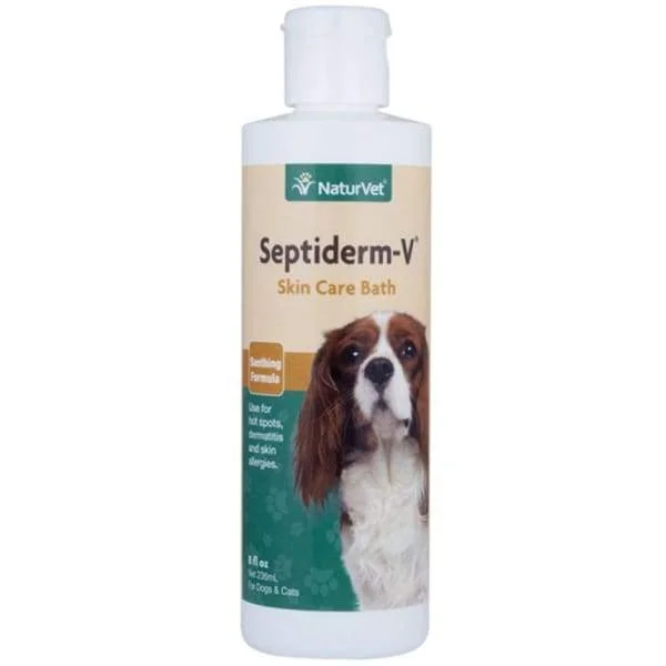 [20% OFF] NaturVet Septiderm-V Skin Care Bath For Problem Skin 8oz