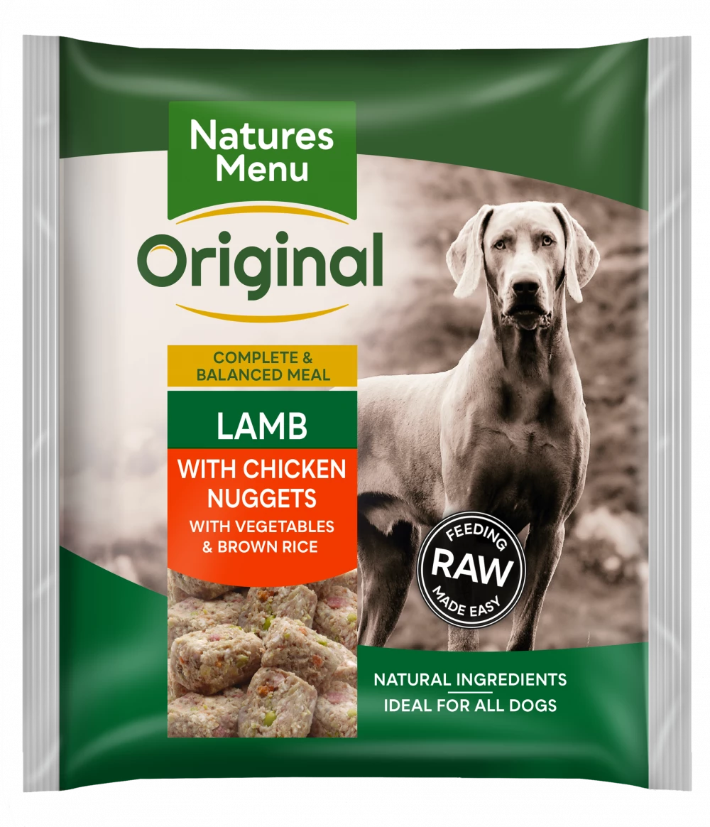 Natures Menu - Original Frozen Nuggets - Lamb - 1kg