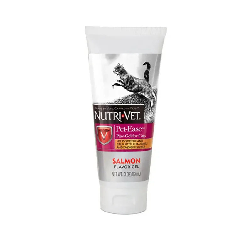 Nutri-Vet Pet-Ease Salmon Paw-Gel for Cats 3 oz