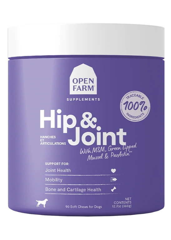 Open Farm Hip & Joint Supplement for Dogs 90 soft chews