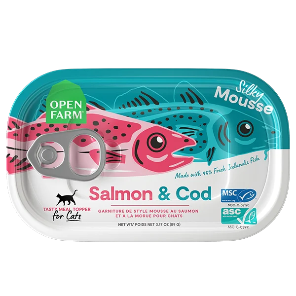 OPEN FARM Salmon & Cod Topper, 89g (3.17oz)