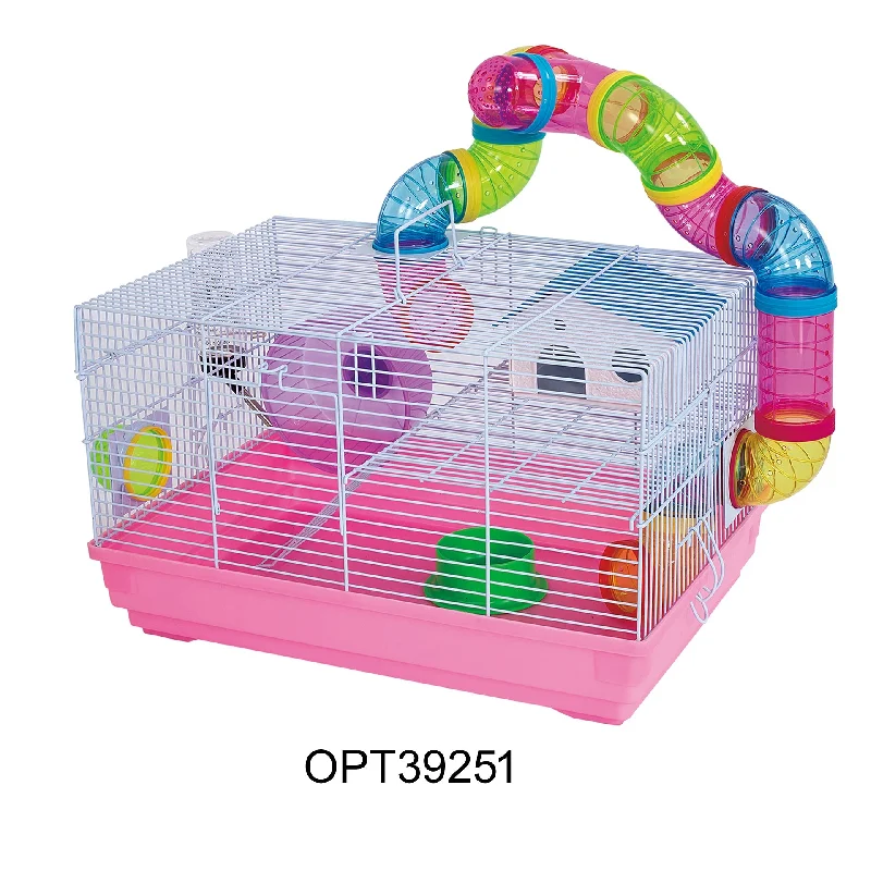 OPT39251 HAMSTER CAGE SIZE 45.5X31.5X27CM