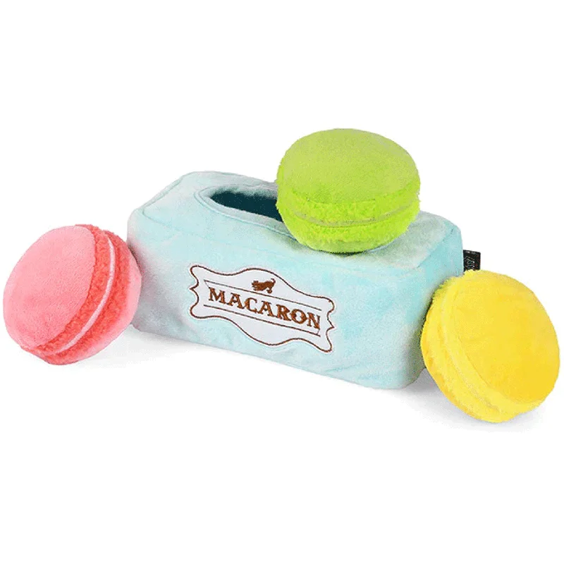 P.L.A.Y. Box of Macarons Dog Toy