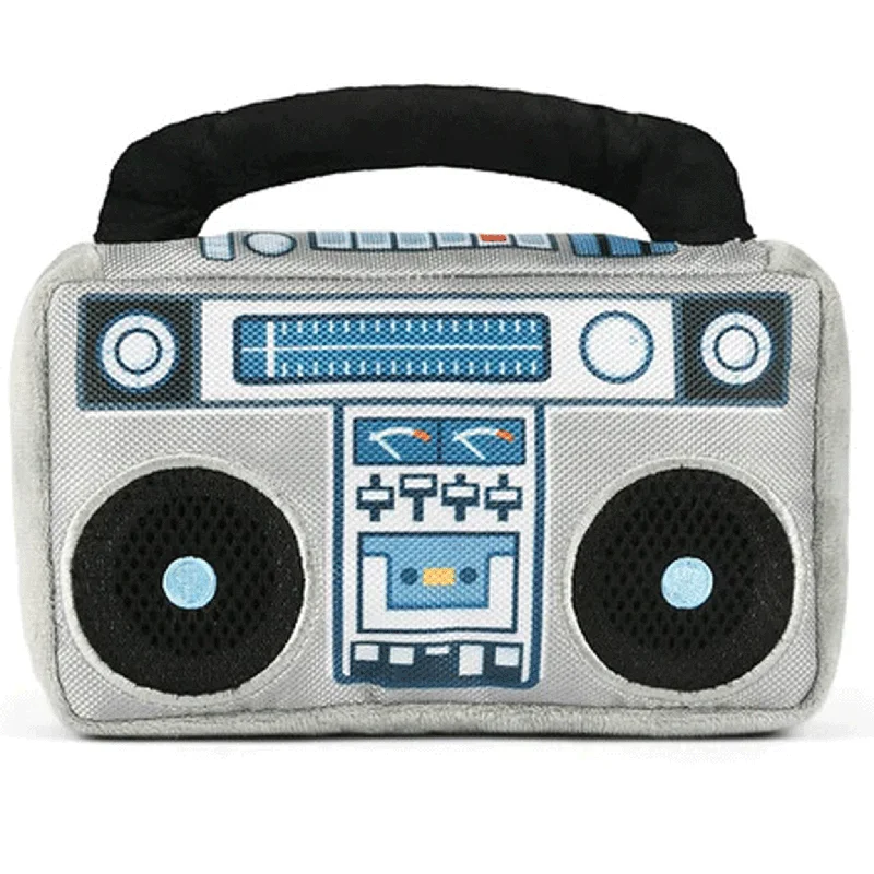 P.L.A.Y. Grey Boombox Dog Toy