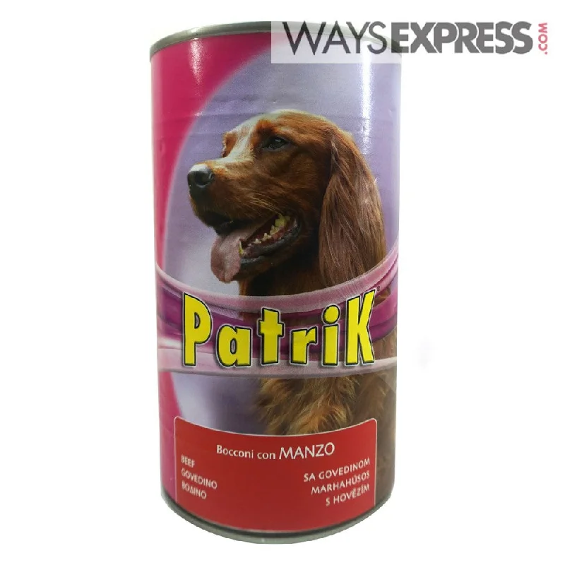 PATRCIK 01130 DOG FOOD BEEF 1250GR