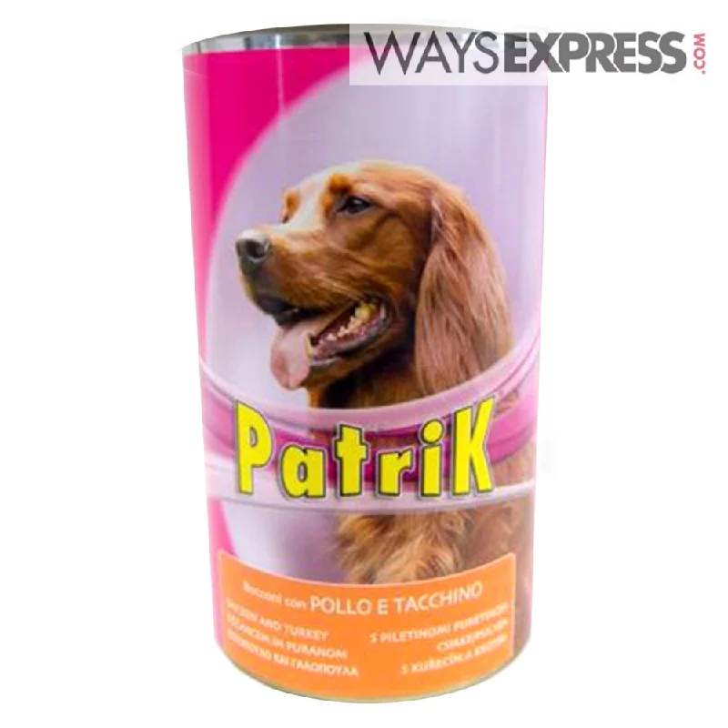 PATRCIK 01312 DOG FOOD CHICKEN & TURKEY1250GR