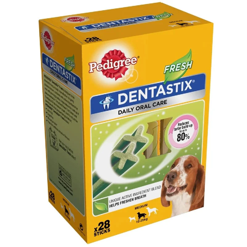 Pedigree | Chewy Treat | Dentastix Fresh Daily Oral Care - Medium