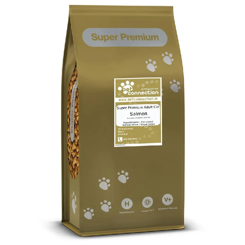 Pet Connection Super Premium | Dry Cat Food | Adult | Salmon & Chicken