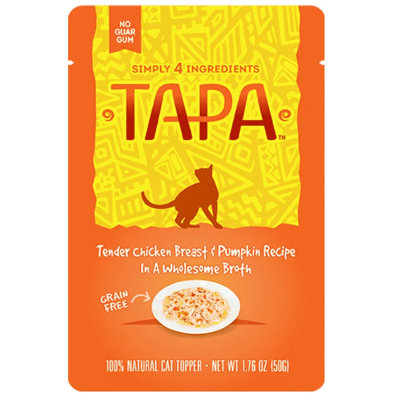 Rawz Tapa Chicken & Pumpkin in Broth Cat Topper