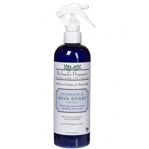 Richard's Organics Incredible Skin Spray 12oz