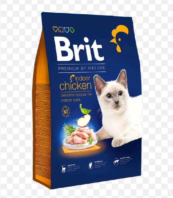 BRITCARE PREMIUM NATURE  ADULT  INDOOR CAT CHICKEN  8KG