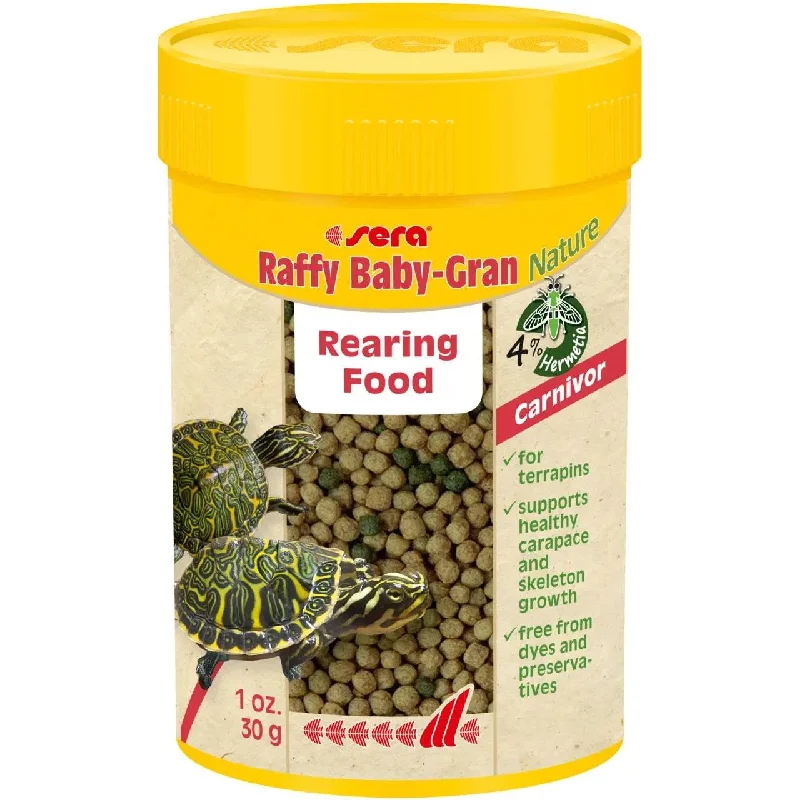 sera Raffy Baby-Gran Nature Turtle Food 1.1 Oz.