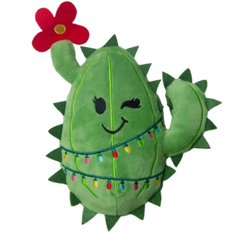 Snug Arooz Cactus with Christmas Lights Dog Toy