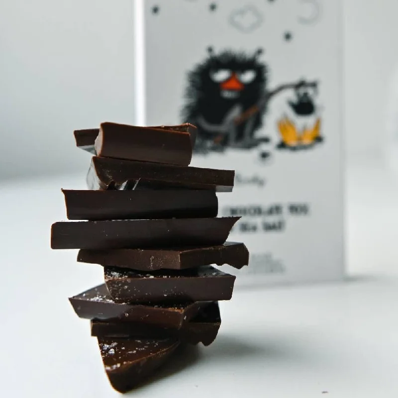 Stinky Dark Chocolate with Sea Salt - Kalmar Chokladfabrik