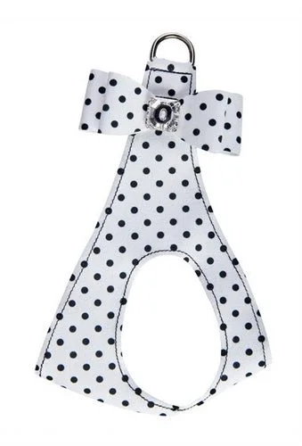 Susan Lanci Polka Dot Big Bow Step In Harness