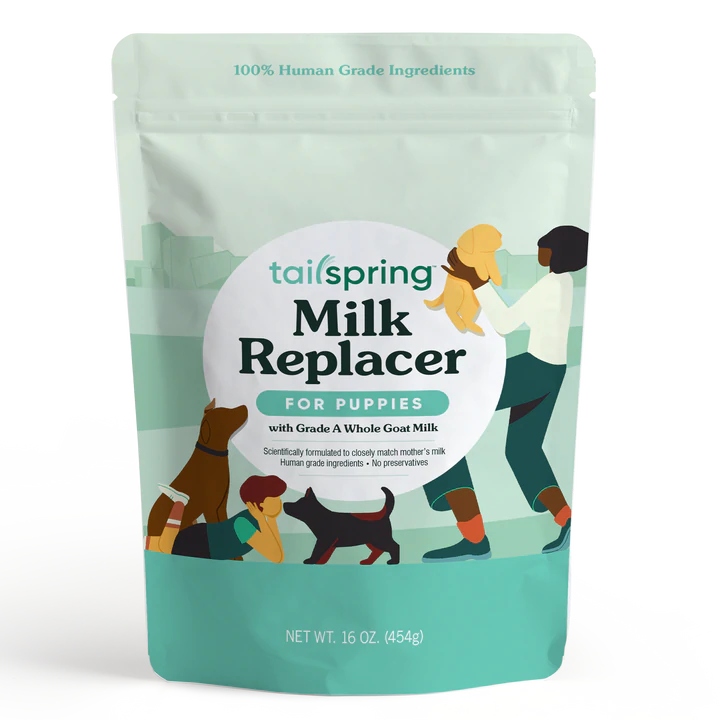 Tailspring Milk Replacer for Puppies 16oz (454g) powder