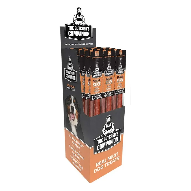 The Butcher's Companion Pork Sausage Sticks Human Grade Dog Treats