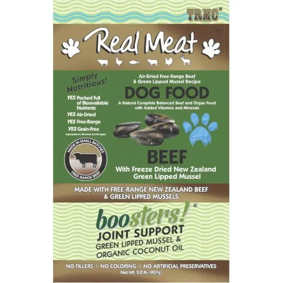 The Real Meat Company Air-Dried Beef with Mussels Dog Food 2lb