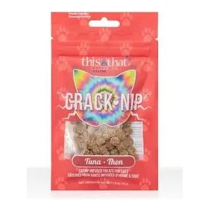 This & That Crack Nip Tuna Dehydrated Cat Treats 1.5oz