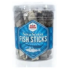 This & That Snack Station Fish Skin Sticks Dehydrated  Dog Treats 20ct