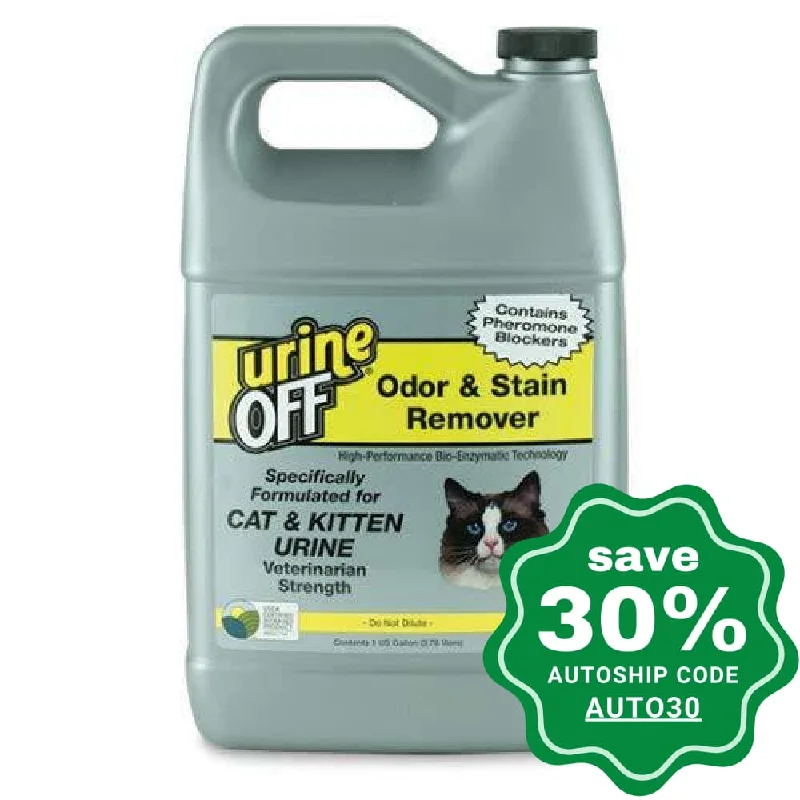 Urine Off - VET Cat & Kitten Stain & Odor Remover - 1GAL