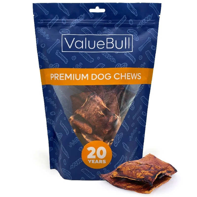 ValueBull USA Rawhide Chips, Natural Beef Flavor, 1 Pound