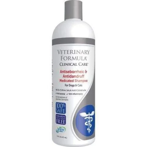 Veterinary Formula Clinical Care Antiseborrheic & Antidandruff Medicated Shampoo